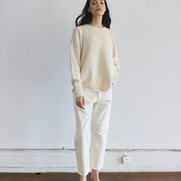 Brochu Walker Crewneck Elbow-Patch Sweater - Picture 1 of 16